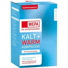 KALT-WARM Compressa 12x29 cm com faixa de fixação, 1 peça