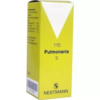 PULMONARIA S 110 gotas, 100 ml PULMONARIA S 110 gotas, 100 ml