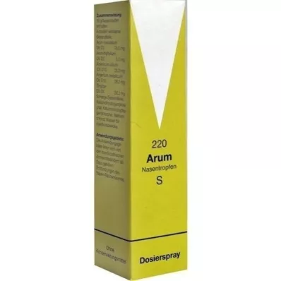 ARUM NASENTROPFEN S 220, 10g