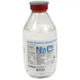 KOCHSALZLÖSUNG frasco de vidro 0,9%, 250 ml