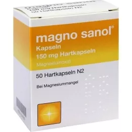 MAGNO SANOL Cápsulas, 50 unidades