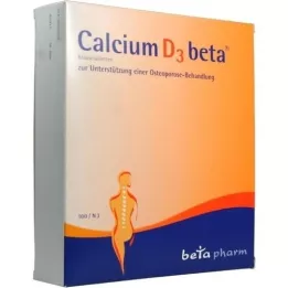 CALCIUM Comprimidos efervescentes D3 beta, 100 unidades