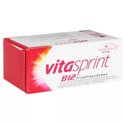 VITASPRINT Garrafas para bebidas B12, 10 unidades VITASPRINT Garrafas para bebidas B12, 10 unidades