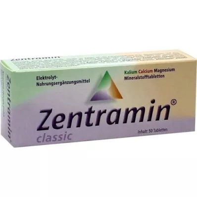 ZENTRAMIN comprimidos clássicos, 50 unidades