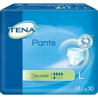 TENA PANTS Calças descartáveis discretas L 95-125 cm, 10 unid