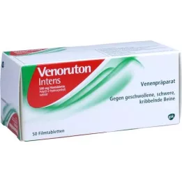 VENORUTON comprimidos revestidos por película Intens, 50 unidades