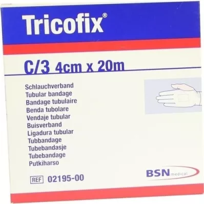 TRICOFIX Bandagem tubular tamanho C 4 cmx20 m, 1 peça