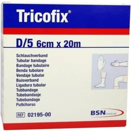 TRICOFIX Bandagem tubular tamanho D 6 cmx20 m, 1 peça