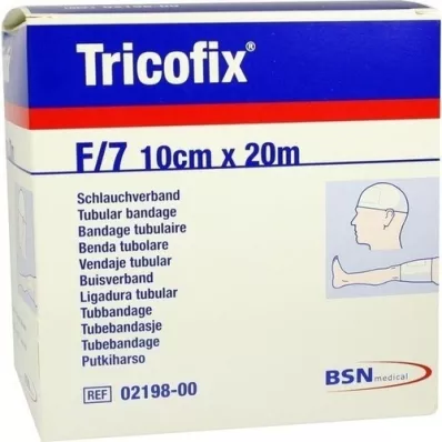 TRICOFIX Bandagem tubular tamanho F 10 cmx20 m, 1 peça TRICOFIX Bandagem tubular tamanho F 10 cmx20 m, 1 peça