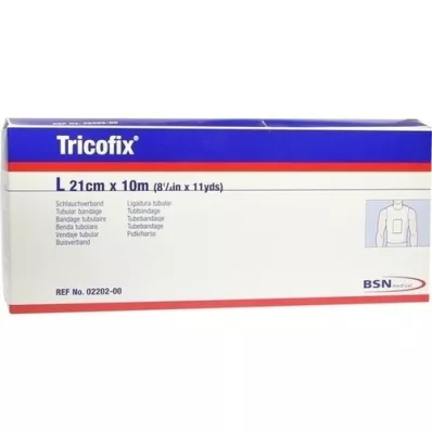TRICOFIX Bandagem tubular tamanho L 21 cmx10 m, 1 peça TRICOFIX Bandagem tubular tamanho L 21 cmx10 m, 1 peça