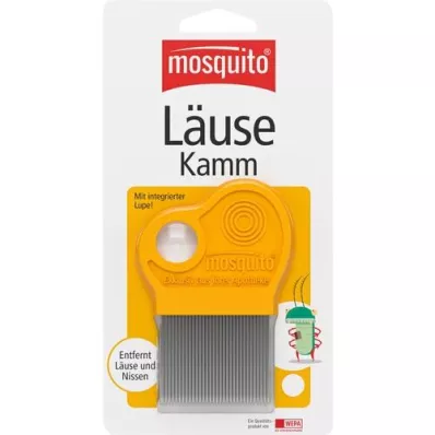 MOSQUITO Pente metálico com lupa, 1 peça MOSQUITO Pente metálico com lupa, 1 peça