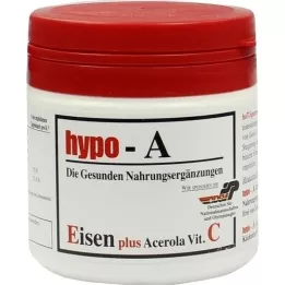HYPO Cápsulas de Ferro A + Acerola Vitamina C, 120 unid