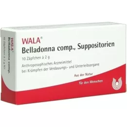 BELLADONNA COMP.Supositórios, 10X2 g