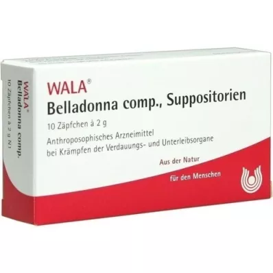 BELLADONNA COMP.Supositórios, 10X2 g BELLADONNA COMP.Supositórios, 10X2 g