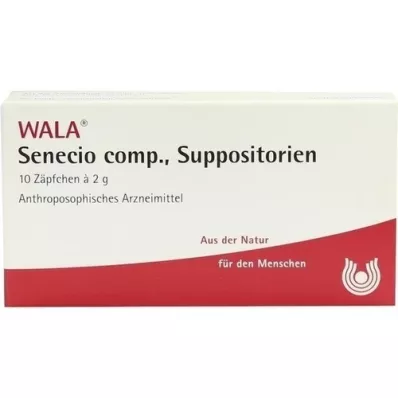 SENECIO COMP.Supositórios, 10X2 g