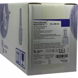 FREKA DRAINJET Frasco Solutio R Plus, 10X60 ml