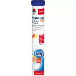 DOPPELHERZ Magnésio 400+B1+B6+B12+Ácido Fólico BTA, 15 unid