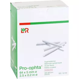PRO-OPHTA Cotonetes estéreis, 400 peças