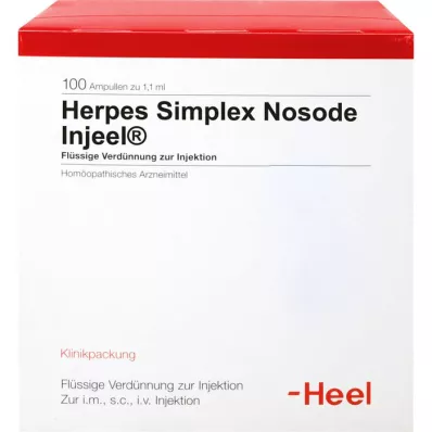 HERPES SIMPLEX Ampolas Nosode Injeel, 100 unid