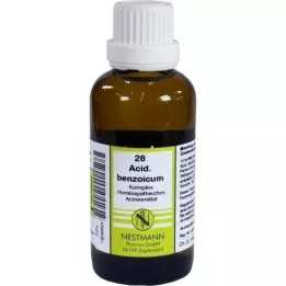 ACIDUM BENZOICUM KOMPLEX Diluição No.28, 50 ml