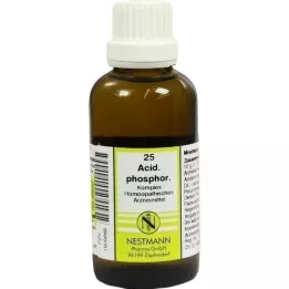 ACIDUM PHOSPHORICUM KOMPLEX Diluição No.25, 50 ml