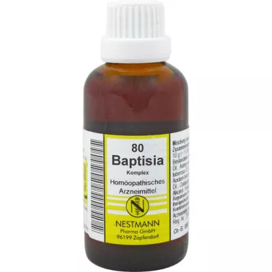 BAPTISIA KOMPLEX Diluição No.80, 50 ml