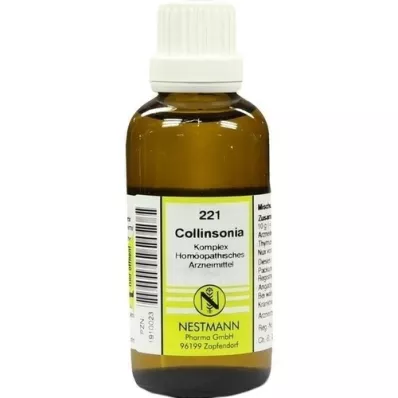 COLLINSONIA KOMPLEX Diluição No.221, 50 ml COLLINSONIA KOMPLEX Diluição No.221, 50 ml