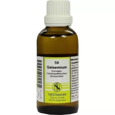 GELSEMIUM KOMPLEX Diluição No.56, 50 ml