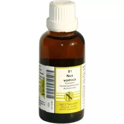 NUX VOMICA KOMPLEX Diluição No.81, 50 ml