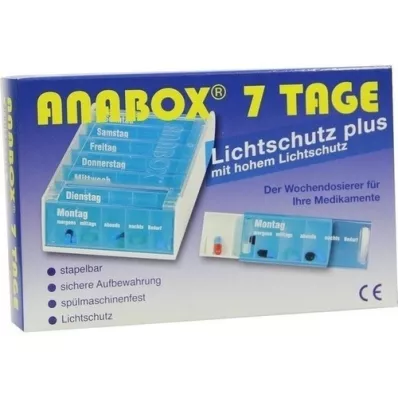 ANABOX 7 dias de proteção solar plus, 1 un ANABOX 7 dias de proteção solar plus, 1 un