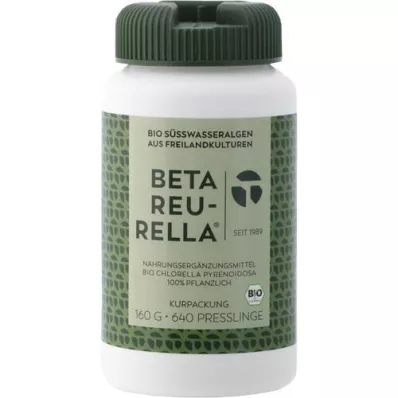 BETA REU RELLA Comprimidos de algas de água doce, 640 unidades