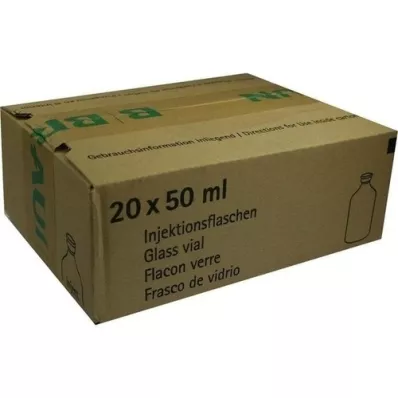 AQUA AD injetável Inj.-Fl., 20X50 ml