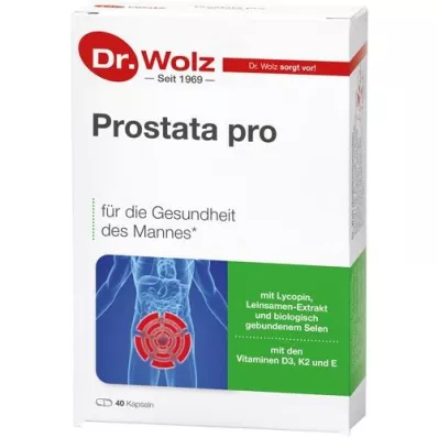 PROSTATA PRO Cápsulas Dr.Wolz, 2x20 unidades PROSTATA PRO Cápsulas Dr.Wolz, 2x20 unidades