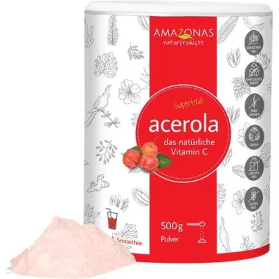 ACEROLA Vitamina C 100% natural em pó, 500 g