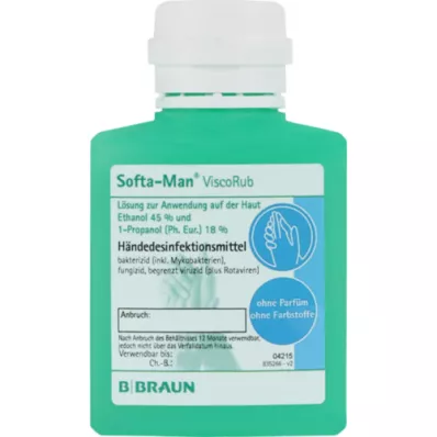 SOFTA MAN Desinfetante para mãos ViscoRub, 100 ml SOFTA MAN Desinfetante para mãos ViscoRub, 100 ml