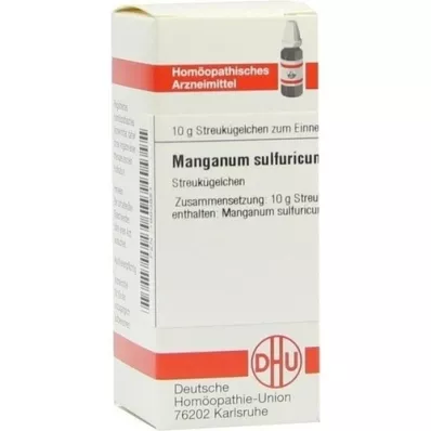MANGANUM SULFURICUM D 6 glóbulos, 10 g MANGANUM SULFURICUM D 6 glóbulos, 10 g