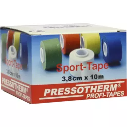 PRESSOTHERM Fita esportiva 3,8 cmx10 m branca, 1 peça