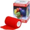 PRESSOTHERM Bandagem coesiva 8 cmx4 m vermelho, 1 peça
