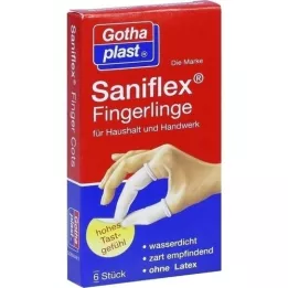 SANIFLEX Apoios para os dedos, 6 peças