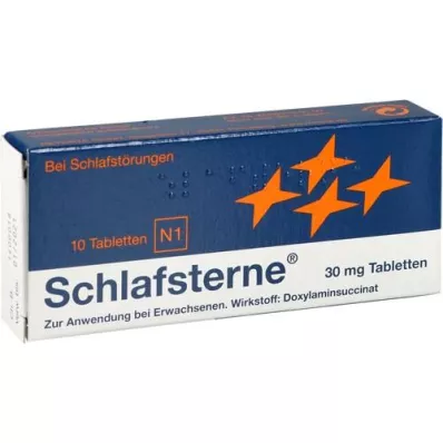 SCHLAFSTERNE Comprimidos 10 peças, 10 peças SCHLAFSTERNE Comprimidos 10 peças, 10 peças