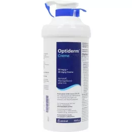 OPTIDERM Creme em dispensador, 500 g
