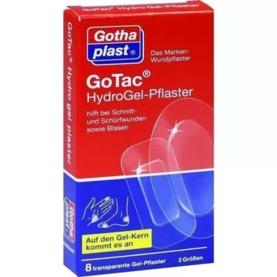 GOTAC Pensos HydroGel 2 tamanhos, 8 unid