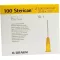 STERICAN Cânulas Luer-Lok 0,90x40 mm tamanho 1 amarelo, 100 peças
