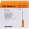 STERICAN Cânulas Luer-Lok 0,90x40 mm tamanho 1 amarelo, 100 peças