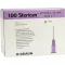 STERICAN Cânulas Luer-Lok 0,55x25 mm tamanho 17 roxo, 100 peças