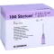 STERICAN Cânulas Luer-Lok 0,55x25 mm tamanho 17 roxo, 100 peças