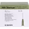 STERICAN Cânulas Luer-Lok 0,40x20 mm tamanho 20 cinza, 100 peças