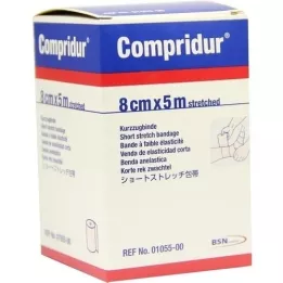 COMPRIDUR Bandagem de compressão 8 cmx5 m, 1 peça