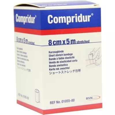 COMPRIDUR Bandagem de compressão 8 cmx5 m, 1 peça COMPRIDUR Bandagem de compressão 8 cmx5 m, 1 peça