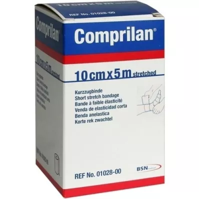 COMPRILAN bandagem elástica 10 cmx5 m, 1 peça